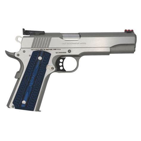 Colt Gold Cup 45 ACP 8+1 Round Pistol, Brushed .